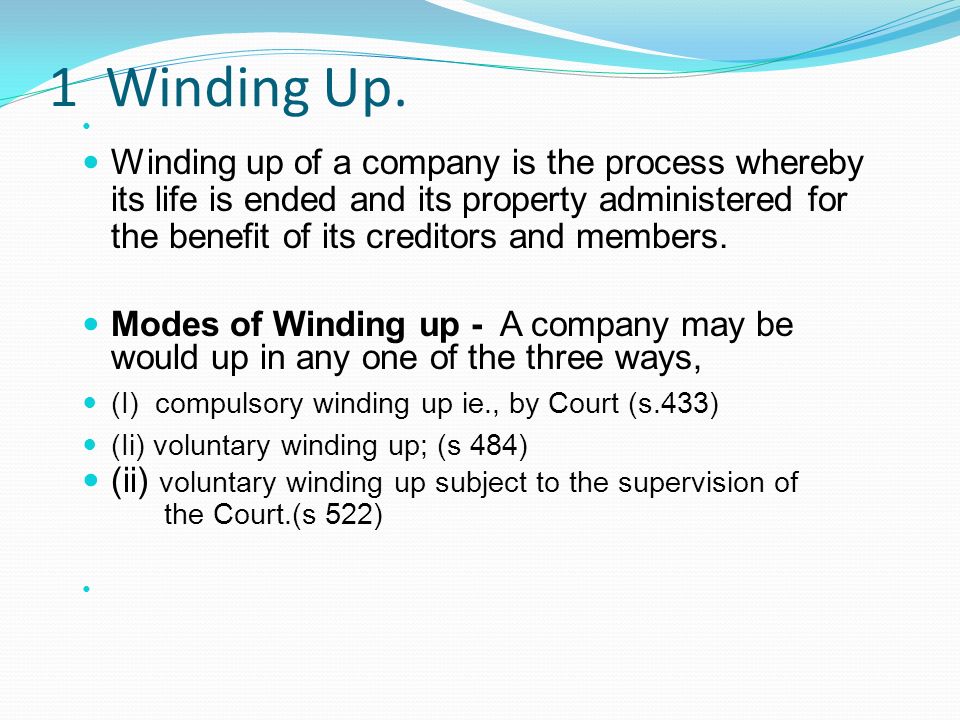 How to Close a LLP – LLP Winding Up Procedure